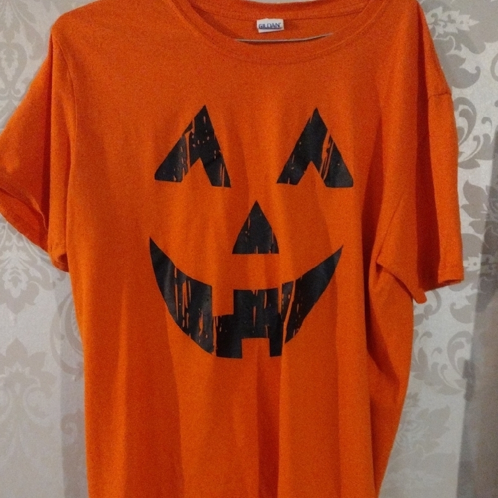 Gildan Orange Short Sleeve Tee - Picture 2 of 4